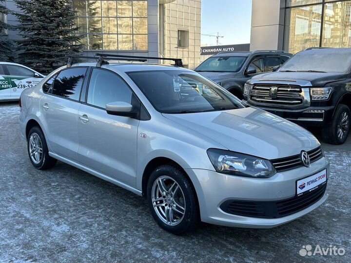 Volkswagen Polo 1.6 AT, 2011, 132 162 км