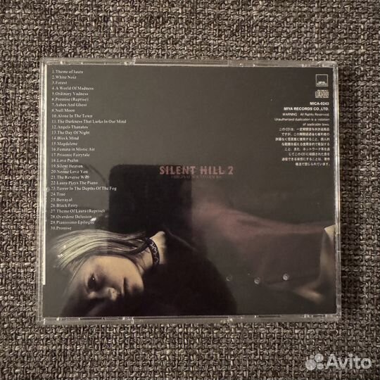 Akira Yamaoka – OST Silent Hill 2 (2001,CD) signed