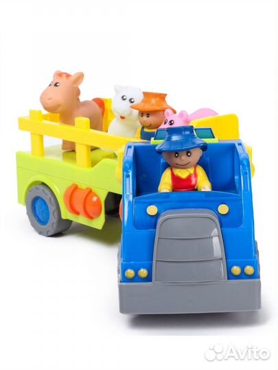 Интерактивная игрушка машина фермера BabyGo