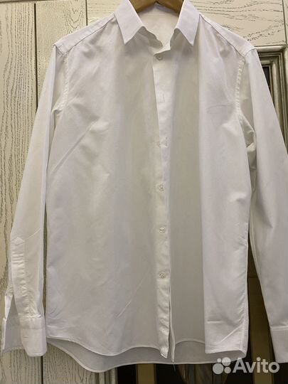 Мужская рубашка белая М