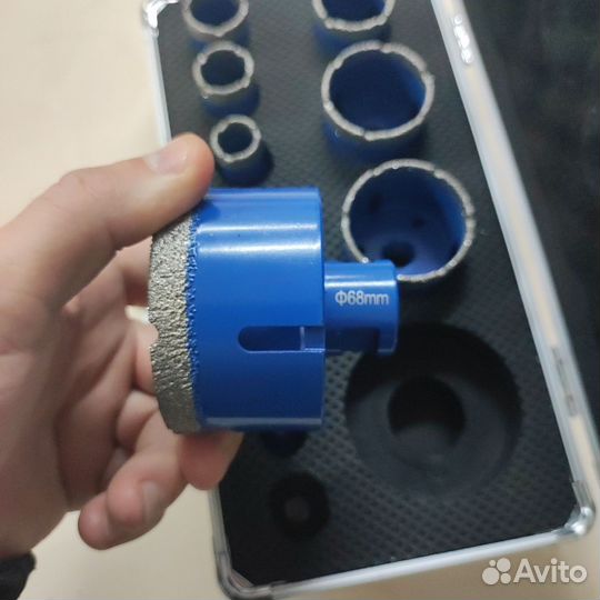 Набор коронок для плитки