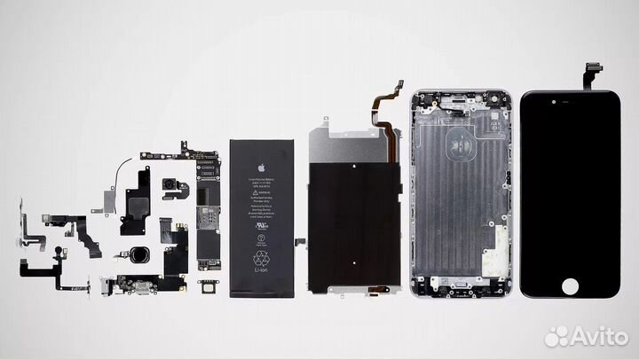 Запчасти детли на iPhone оригинальные