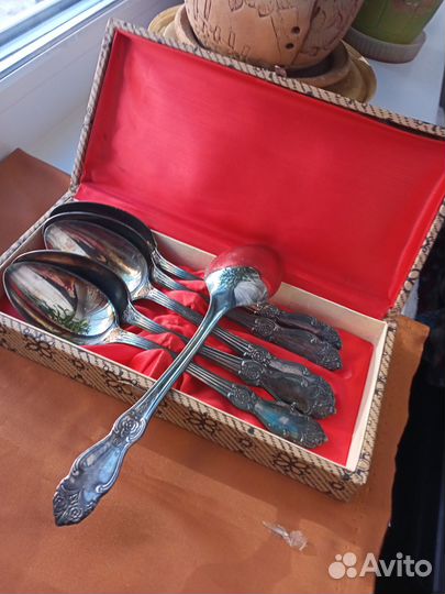 Ложки.Столовый набор.Нерж.СССР