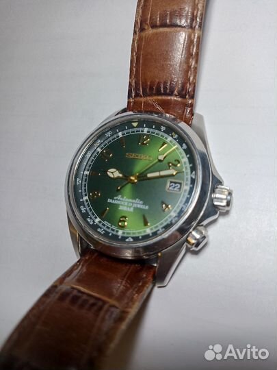 Оригинал Seiko sarb 017 Green Alpinist