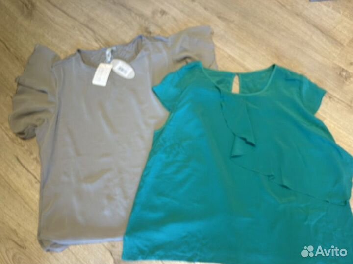 Новые летние кофты блузки топы 52-54