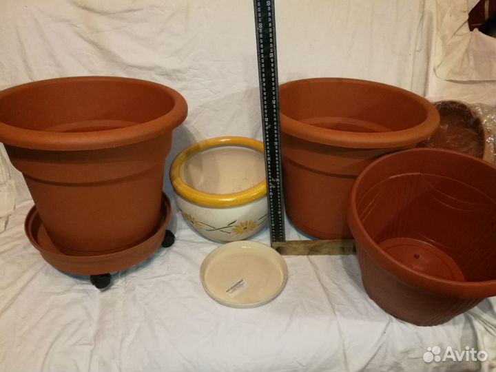 Горшки цветочные большие