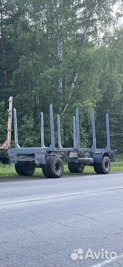 Прицеп лесовоз (сортиментовоз) МАЗ 837810-020, 2008