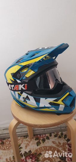 Кроссовый шлем Ataki