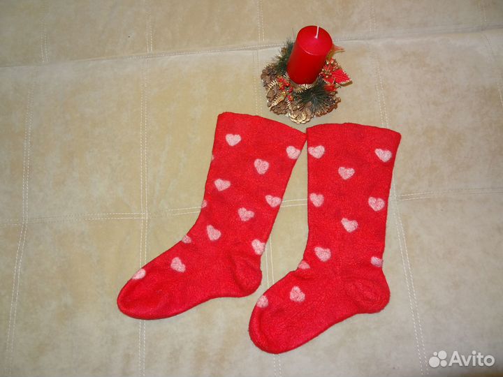 Валяные носочки