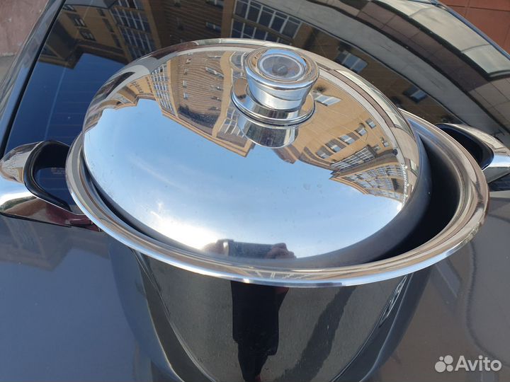 Кастрюля из нержавейки