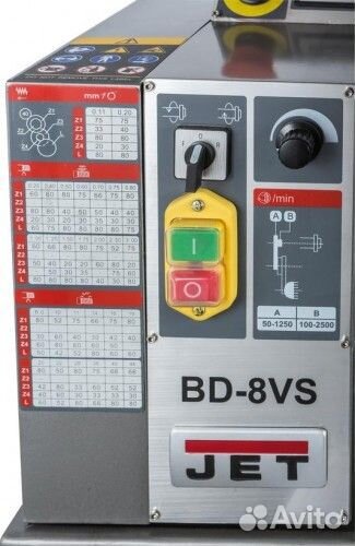 Станок токарный JET BD- 8VS 50000911M