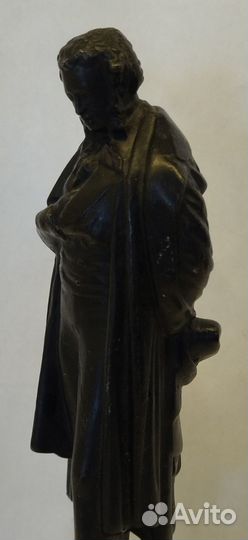 Статуэтка пушкин чугун 1974 г касли. СССР. родная
