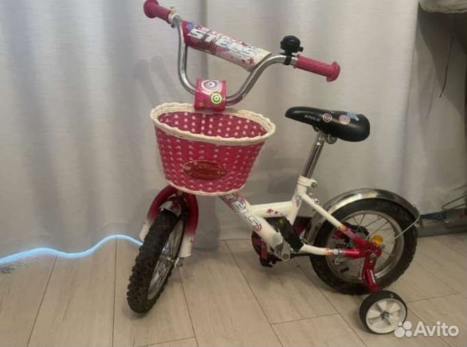 Детский велосипед с ручкой бу stels