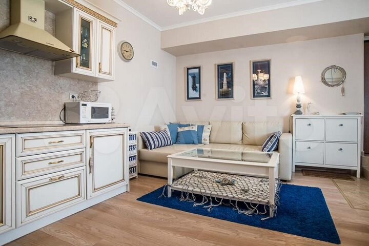 1-к. апартаменты, 41,5 м², 1/3 эт.