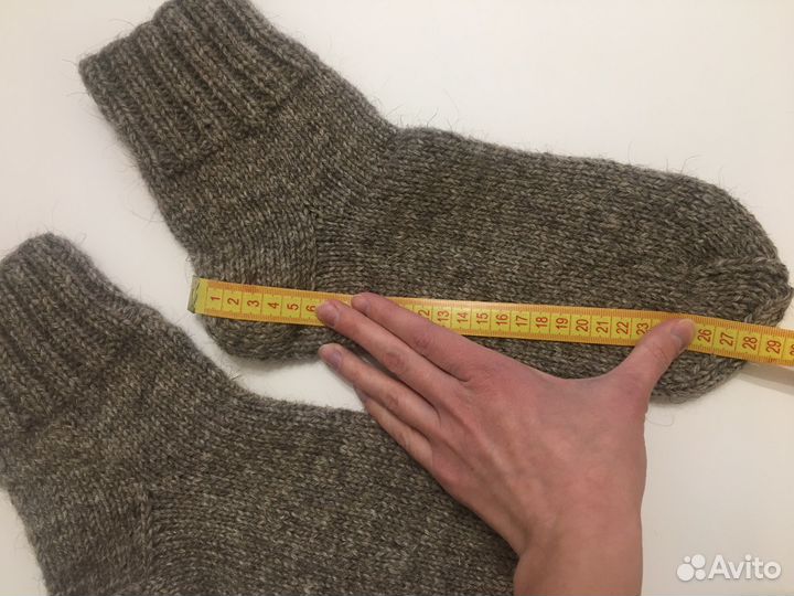 Шерстяные носки мужские 44 размер
