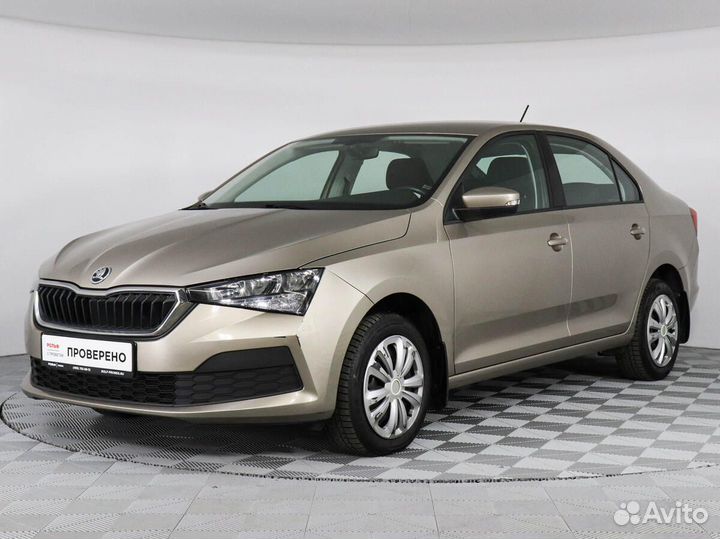 Skoda Rapid 1.6 AT, 2021, 49 300 км