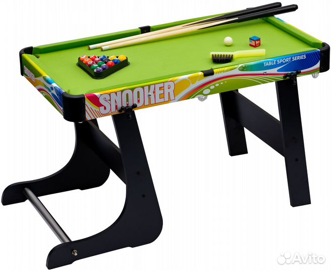 Игровой стол 4в1 аэрохоккей/бильярд/футбол/теннис