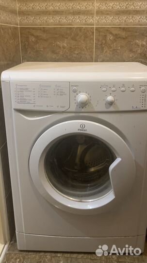 Стиральная машина бу indesit 5 кг
