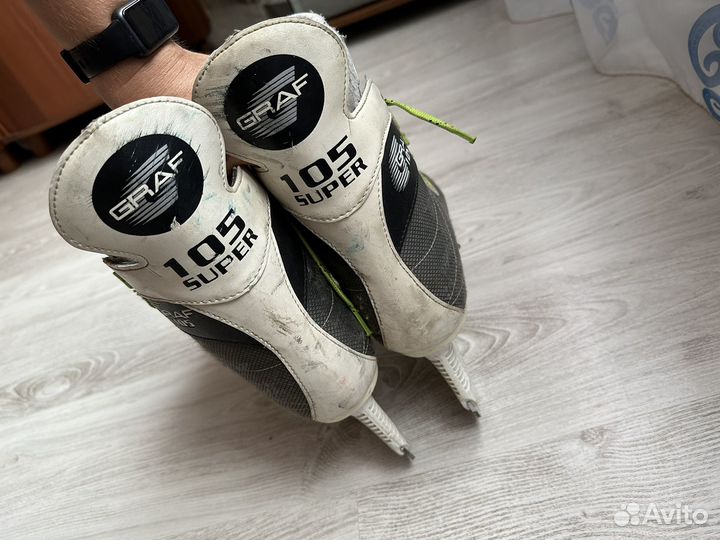 Коньки хоккейные graf 105 cobra 42