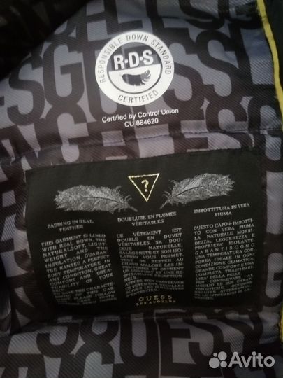 Мужской пуховик Guess