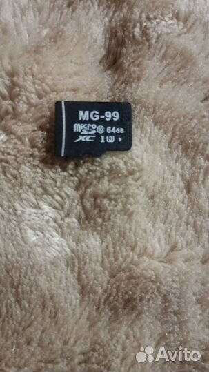 Карта памяти MicroSD 64gb sandisk