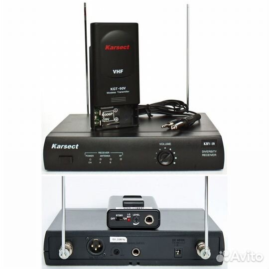 Радиосистема Karsect KRV-10/KGT-90V