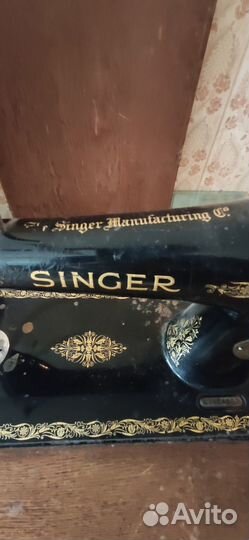 Антикварная швейная машинка Singer&Pfaff