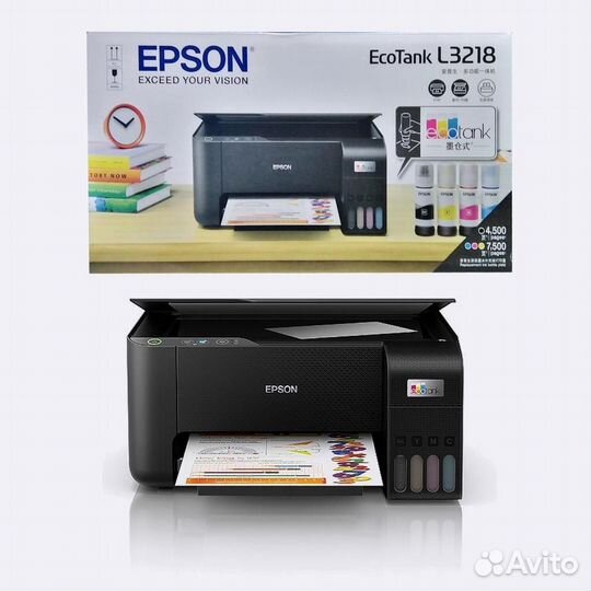 Цветной принтер epson l3218