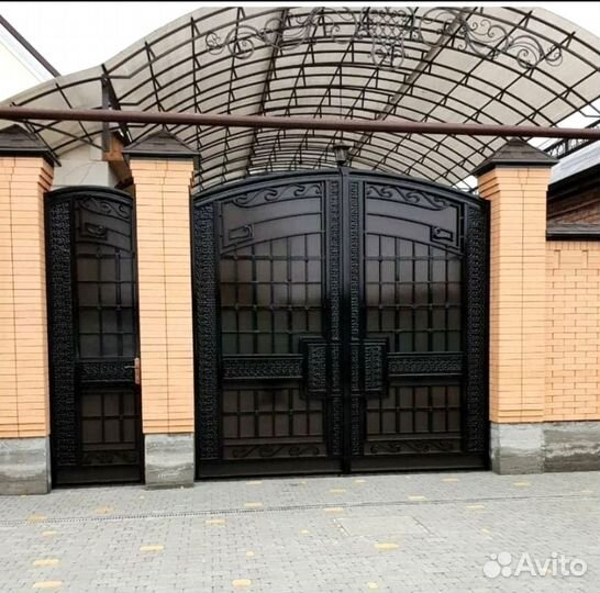 Кованные ворота