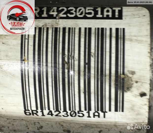 Рейка рулевая б/у Volkswagen Polo (c 2010) 6R1423055K