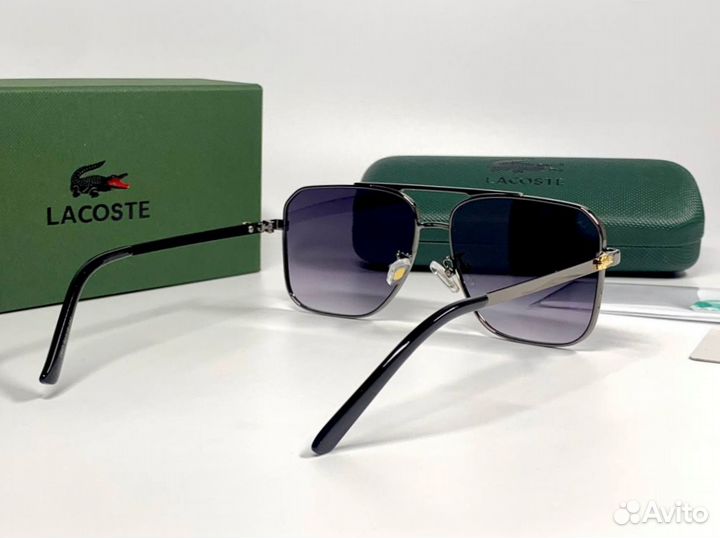 Очки Lacoste aviator фиолетовые