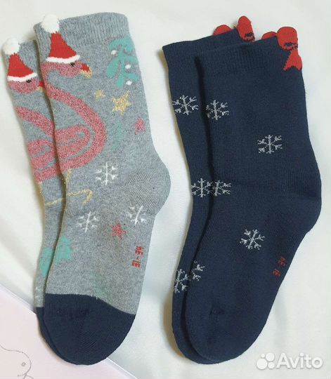 Носки детские размер 31-34, 35-38, 39-42 тёплые