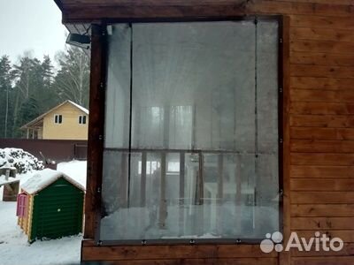 Мягкие пвх окна на беседку