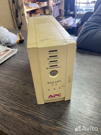 Ибп apc back-ups cs 650