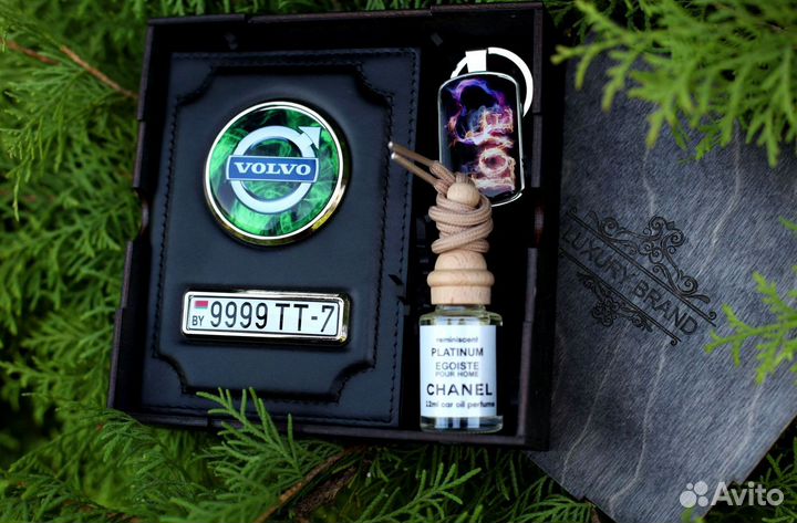 Обложка для автодокументов с номером