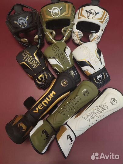 Боксерские перчатки шлема бандаж