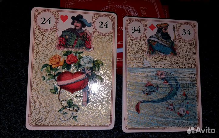 Золотой Оракул Ленорман карты