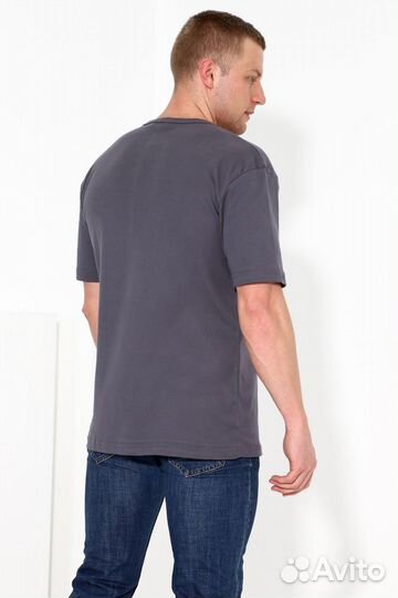 Футболка - антрацит №Н-6061. Оптом