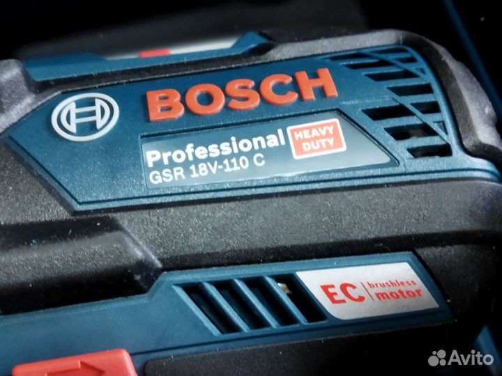 Bosch GSR GSB 18V-110 C Solo новые