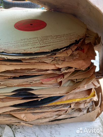 Пластинки шеллак