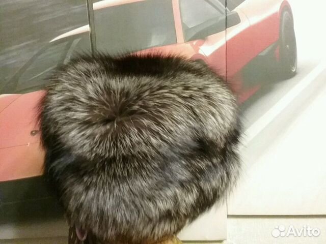 Шапка чернобурка