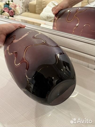 Ваза/ваза для цветов/фиолетовая