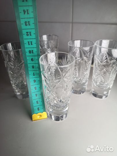 Хрустальные стопки