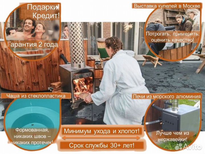 Купель с подогревом I6183Z/9