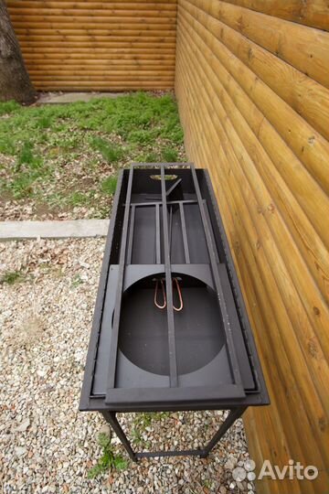 Мангал разборный походный толстая сталь