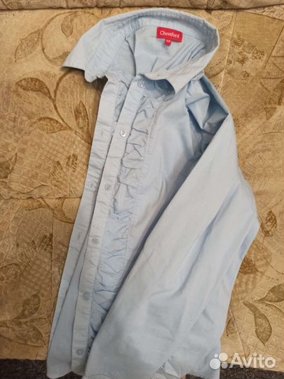 Рубашки школьные 158 пакетом