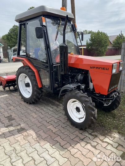 Вспашка огорода мини трактором