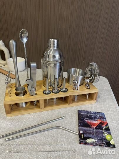 Набор для приготовления коктейлей 24 шт Подарок