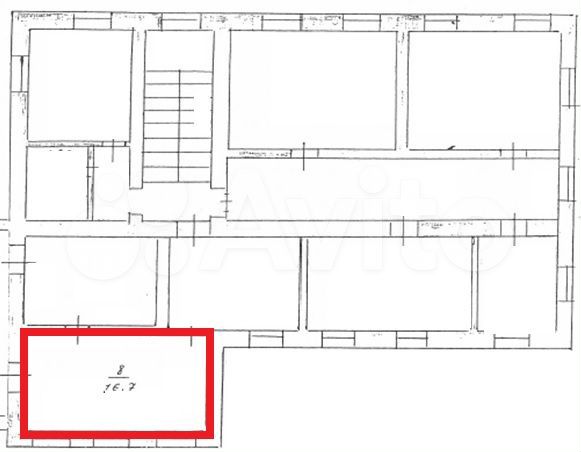 Офис, 12.9 м²