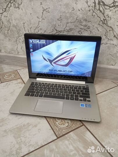 Быстрый asus Core i7 3517u ssd 14дюймов